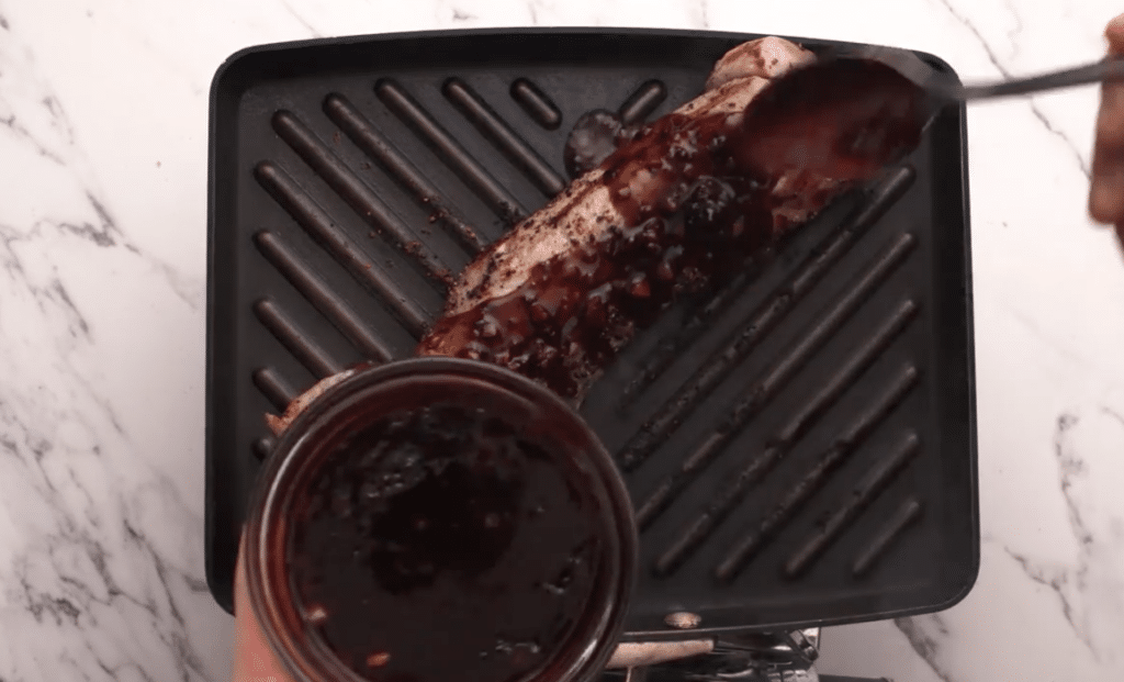 blackberry habanero glazed pork tenderloin